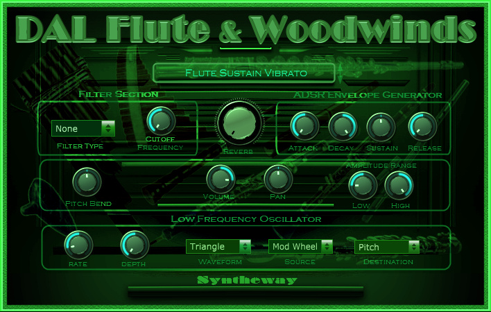 DAL Flute Woodwinds VST VST3 AU software