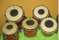 Dukki Tarang is a Indian ethnic percussion instrument, featuring little drums. They can get a wide range of interesting sounds.