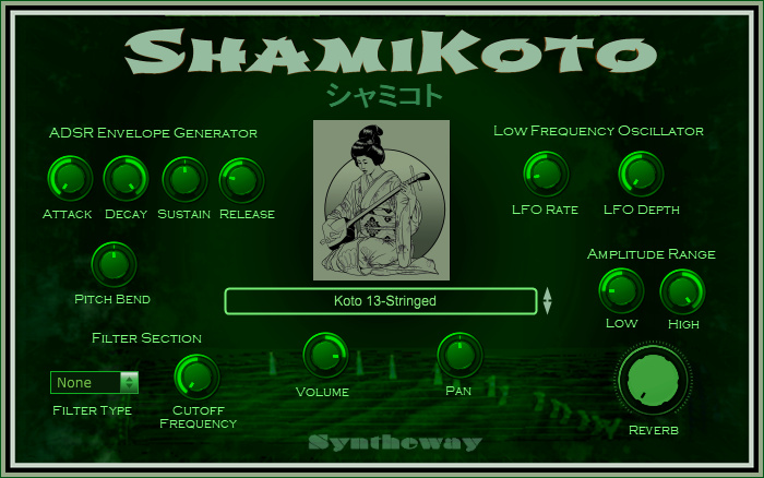 ShamiKoto Virtual Koto and Shamisen screenshot