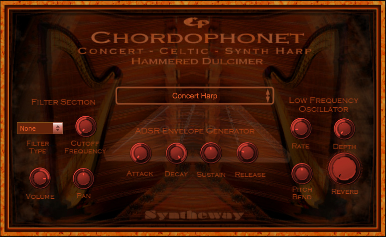 Windows 8 Chordophonet Harp Dulcimer VST VST3 AU full