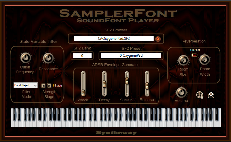 Windows 7 SamplerFont SoundFont Player VST VST3 AU 3.1 full
