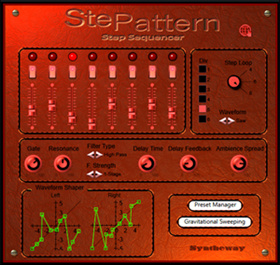 Audio Synthesizer Sequencer Mac Unit Windows VST3 8 Step and for Sequencer Step Pattern-Based Stepattern VST Plugin.