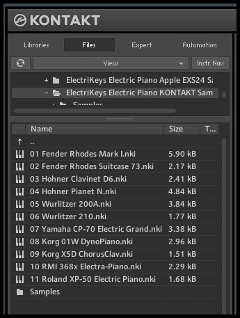 ElectriKeys Electric Piano NKI is a Sample Library version featuring Kawai and Yamaha Acoustic Grand Pianos, made specially for Mac users in order to use it on Native Instruments Kontakt. 