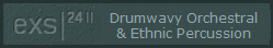 Percussion Kit EXS24 mkII is a formatted version made specially for Mac users in order to use it on Logic's EXS-24 mkII Sampler. If you use Logic 5.5 or above, your EXS is automatically changed to the EXS mk II. It has been meticulously tuned and adjusted and particular care has been taken in the reproduction of the original realism of Percussion Kit. The full Percussion Kit formatted version contains the following EXS samples with their respective WAV files