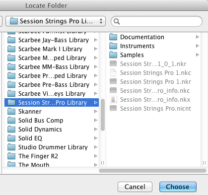 how can i add a sample library to kontakt 5.7
